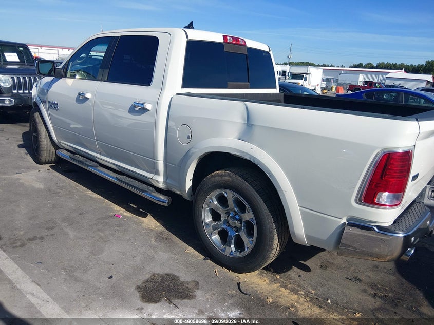 Vin: 1c6rr6nt8hs856592, lot: 46559223, ram 1500 laramie  4x2 5'7 box 20173