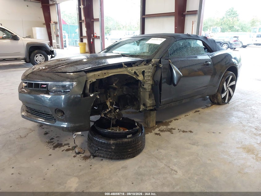 Vin: 2g1fd3d35f9291462, lot: 46559243, chevrolet camaro 1lt 20152