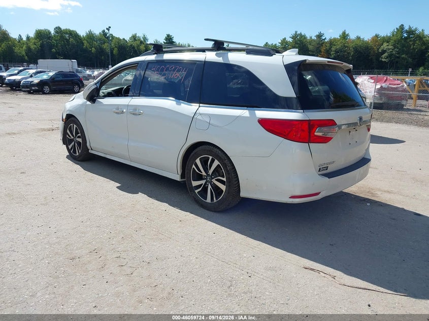 Vin: 5fnrl6h96lb001213, lot: 46559251, honda odyssey elite 20203