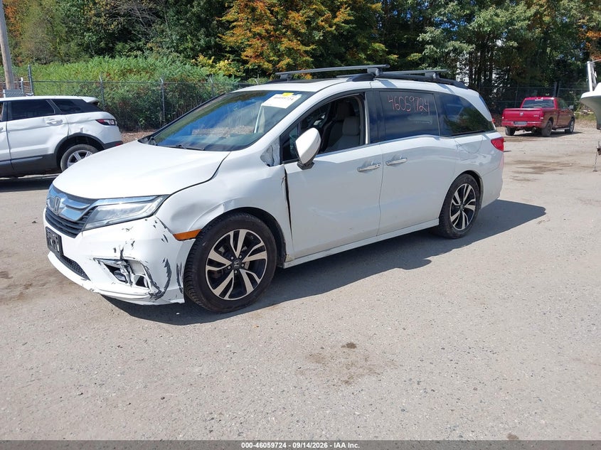 Vin: 5fnrl6h96lb001213, lot: 46559251, honda odyssey elite 20202