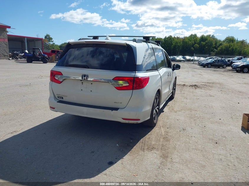 Vin: 5fnrl6h96lb001213, lot: 46559251, honda odyssey elite 20204