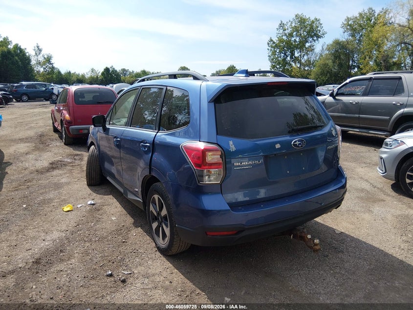 Vin: jf2sjaec9jh450197, lot: 46559252, subaru forester 2.5i premium 20183