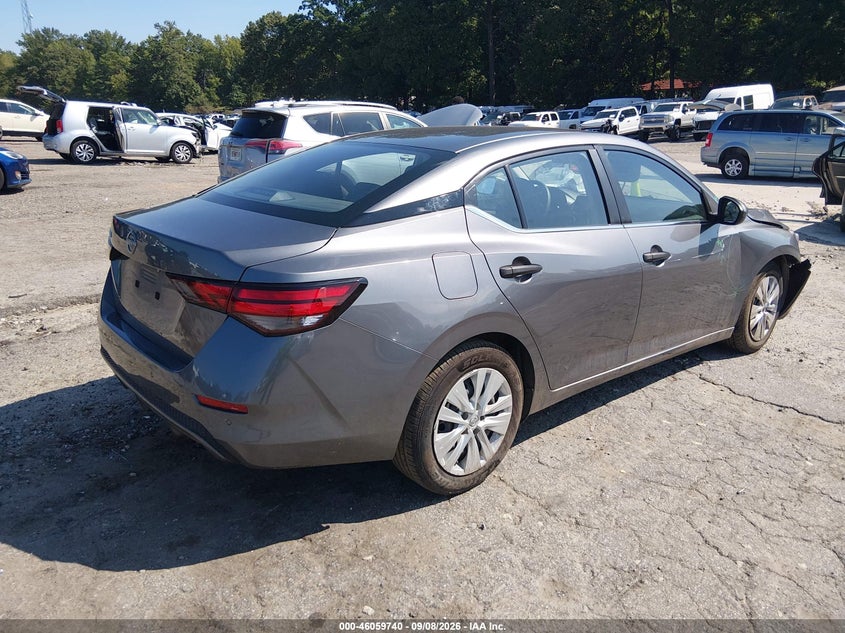 Vin: 3n1ab8bv2ry288650, lot: 46559267, nissan sentra s xtronic cvt 20244