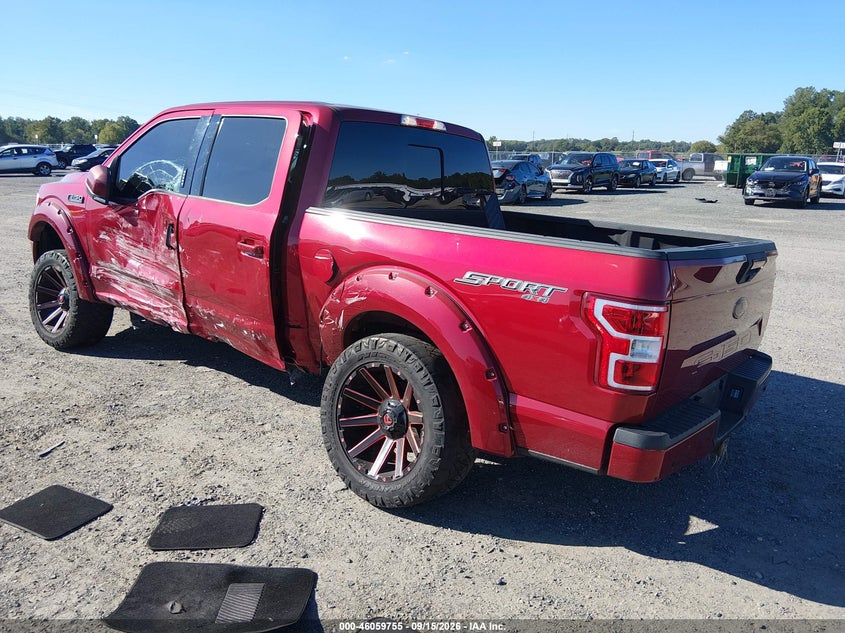 Vin: 1ftew1eg0jfc23914, lot: 46559282, ford f-150 xlt 20183
