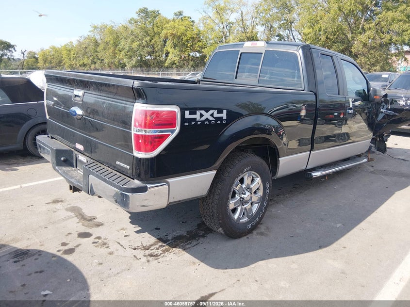 Vin: 1ftfx1efxdkd04617, lot: 46559284, ford f-150 xlt 20134