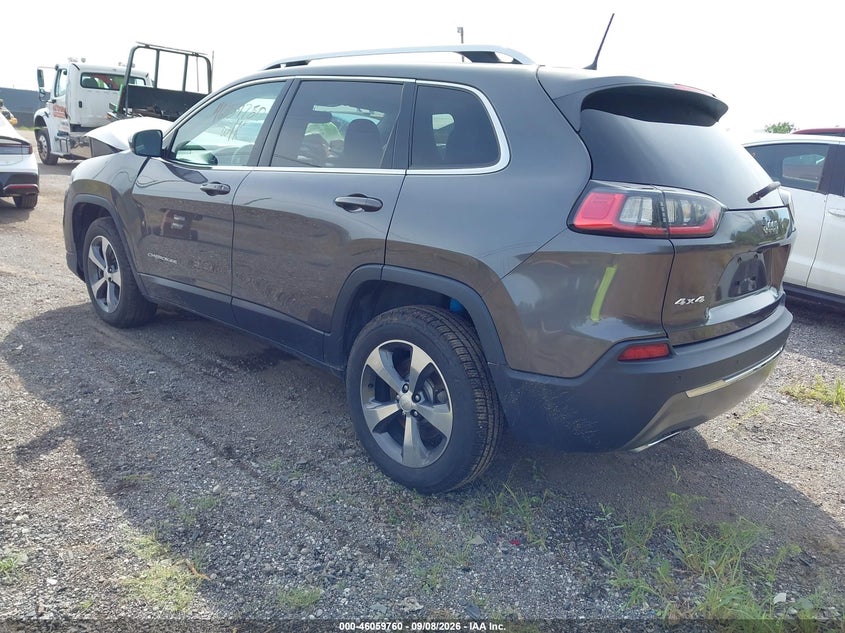 Vin: 1c4pjmdxxkd292097, lot: 46559287, jeep cherokee limited 4x4 20193