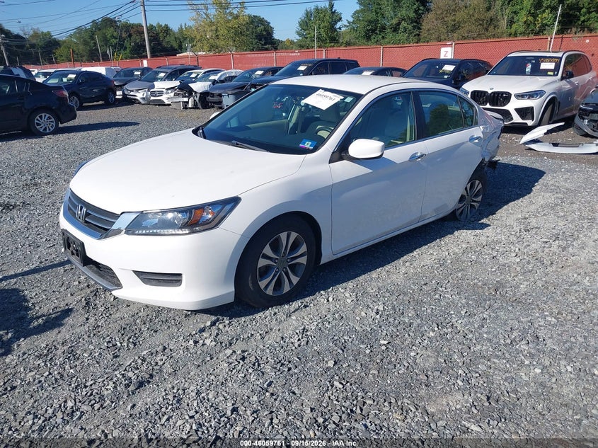 Vin: 1hgcr2f38da206507, lot: 46559288, honda accord lx 20132