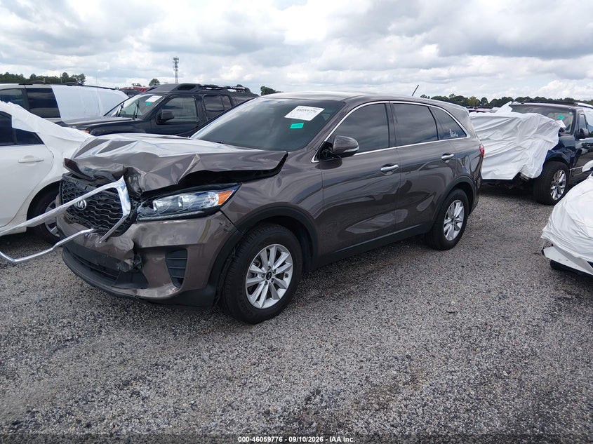 Vin: 5xypg4a33lg646061, lot: 46559303, kia sorento 2.4l lx 20202