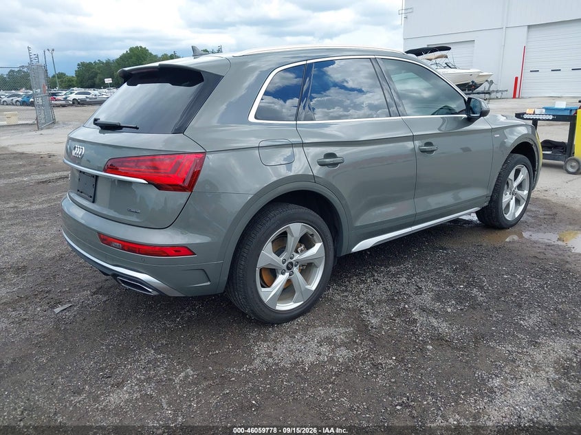 Vin: wa1eaafy8p2064771, lot: 46559305, audi q5 premium plus 45 tfsi s line quattro 20234