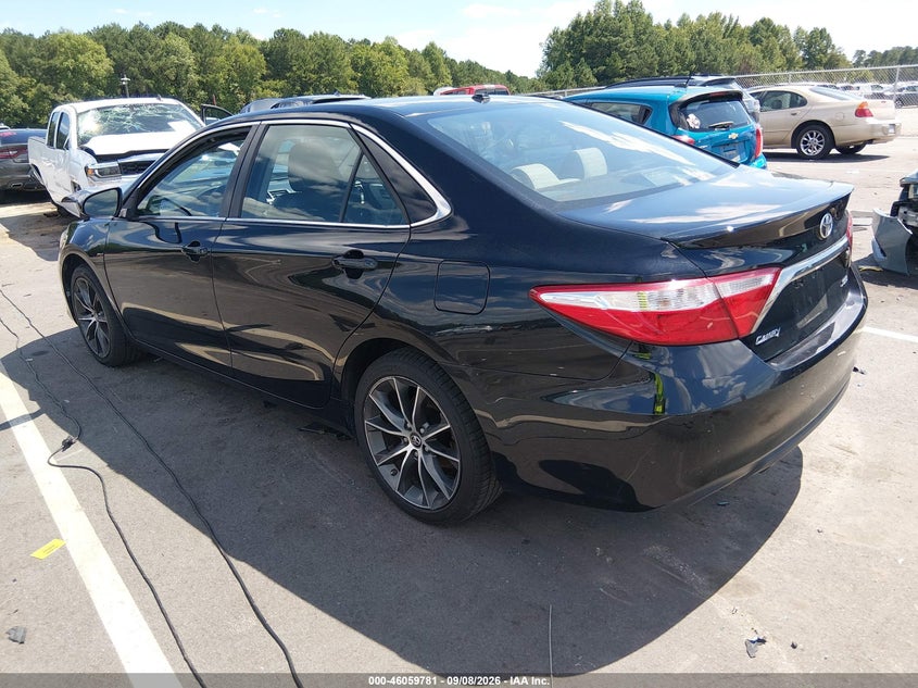 Vin: 4t1bf1fk3hu703825, lot: 46559308, toyota camry xse 20173