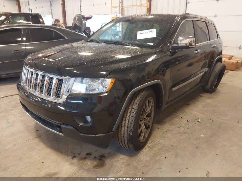 Vin: 1j4rr6gt6bc606236, lot: 46559320, jeep grand cherokee overland 20112