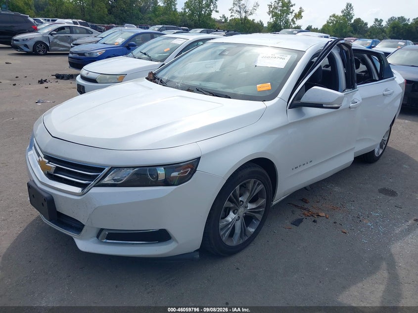 Vin: 1g1125s39fu144613, lot: 46559323, chevrolet impala 2lt 20152