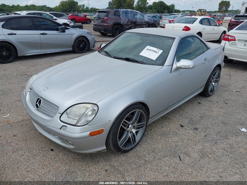 2001 MERCEDES-BENZ SLK 320 auction photo 2