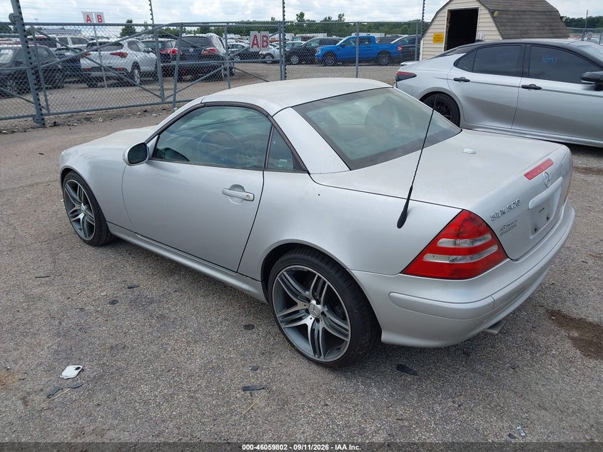 2001 MERCEDES-BENZ SLK 320 auction photo 3