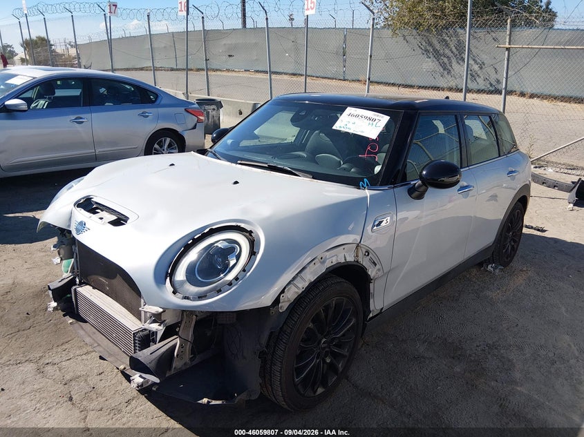 Vin: wmwln9c54k2h60126, lot: 46559334, mini clubman cooper s 20192