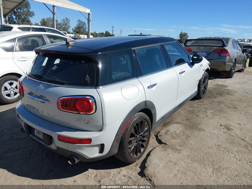 Vin: wmwln9c54k2h60126, lot: 46559334, mini clubman cooper s 20194