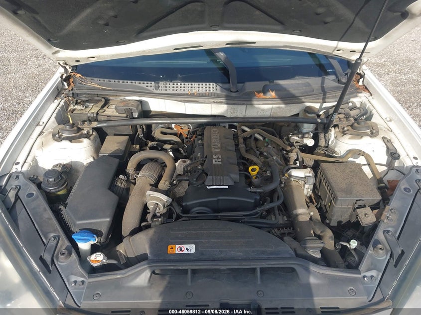 HYUNDAI GENESIS 2013 VIN KMHHT6KD2DU081591