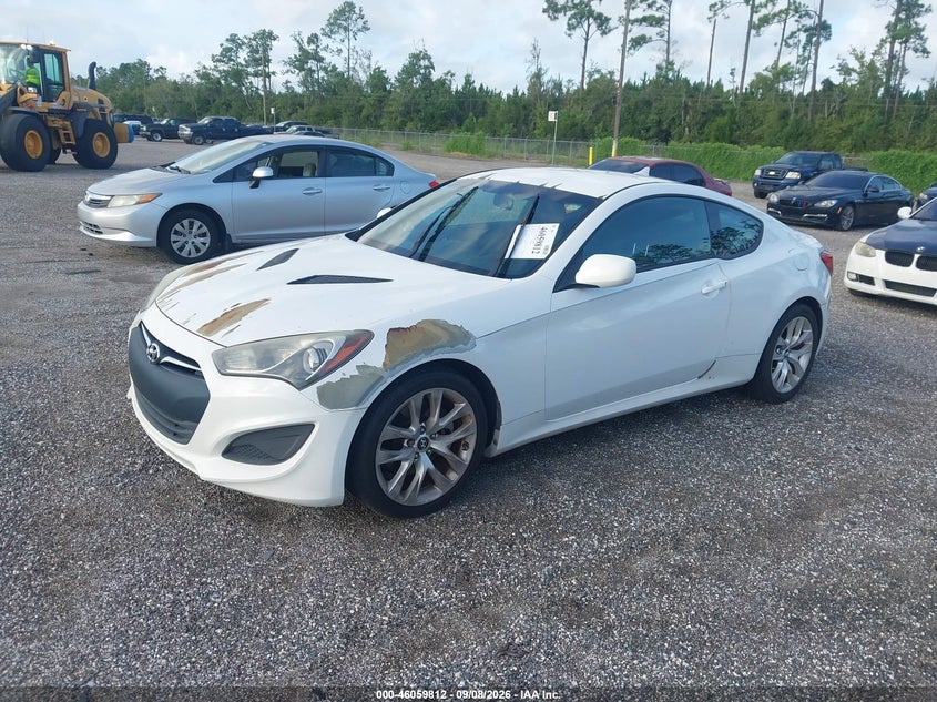 HYUNDAI GENESIS 2013 VIN KMHHT6KD2DU081591