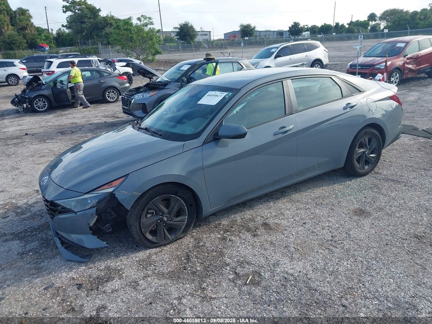 Vin: kmhls4ag5mu126004, lot: 46559340, hyundai elantra sel 20212