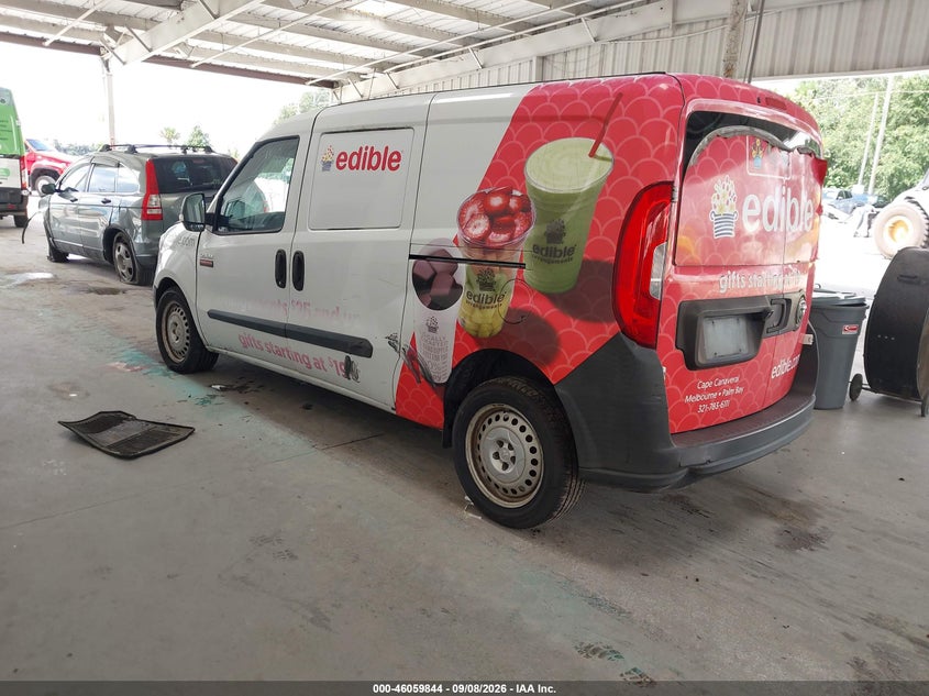 Vin: zfberfab9j6k12041, lot: 46559371, ram promaster city tradesman 20183