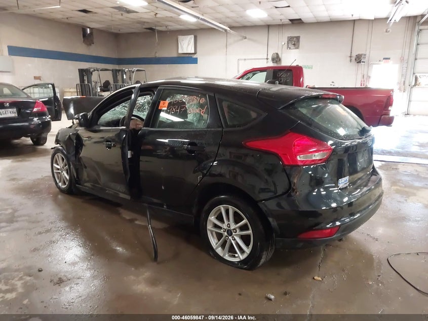 Vin: 1fadp3k24gl276614, lot: 46559374, ford focus se 20163