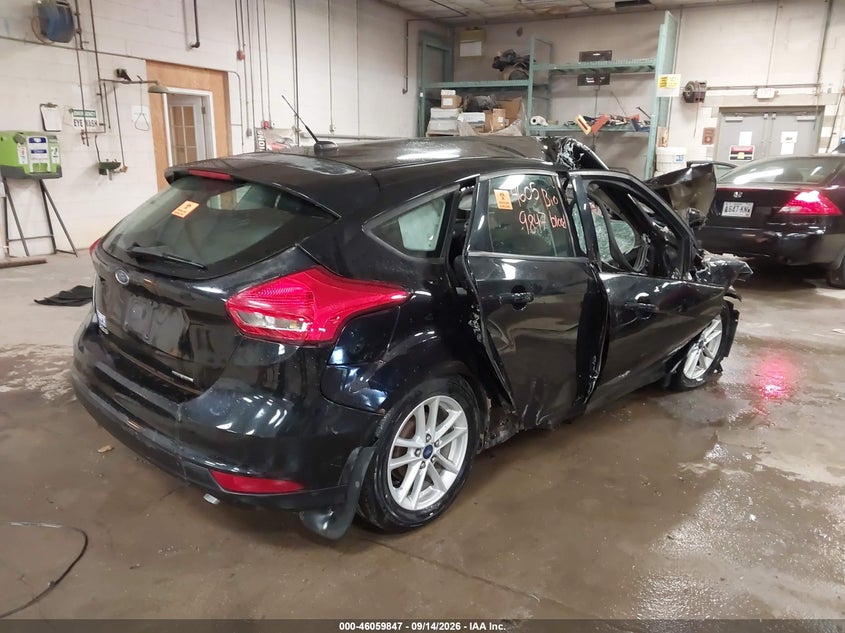 Vin: 1fadp3k24gl276614, lot: 46559374, ford focus se 20164