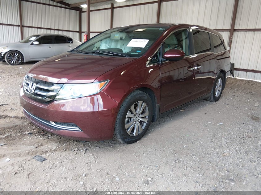 Vin: 5fnrl5h6xgb070766, lot: 46559394, honda odyssey ex-l 20162
