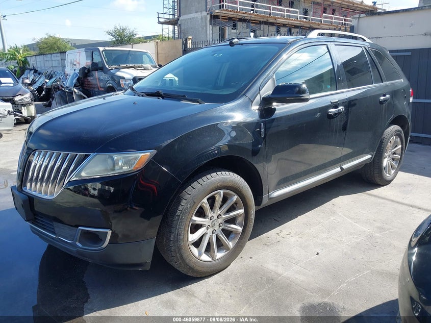 Vin: 2lmdj8jk3cbl00163, lot: 46559404, lincoln mkx 20122