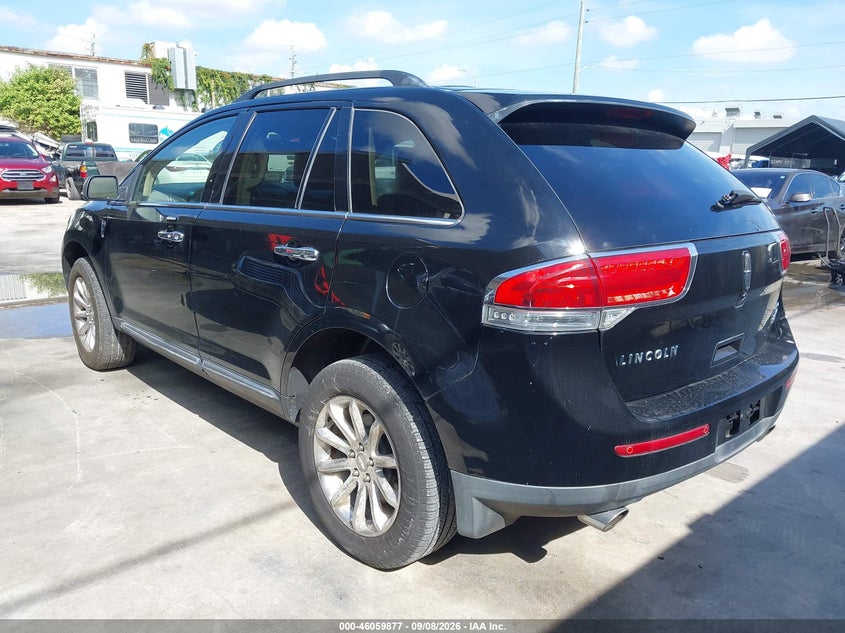 Vin: 2lmdj8jk3cbl00163, lot: 46559404, lincoln mkx 20123