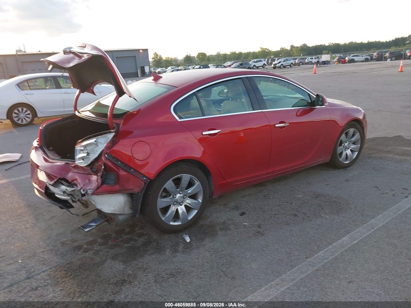 Vin: 2g4gs5ev6d9160823, lot: 46559412, buick regal turbo - premium 1 20134