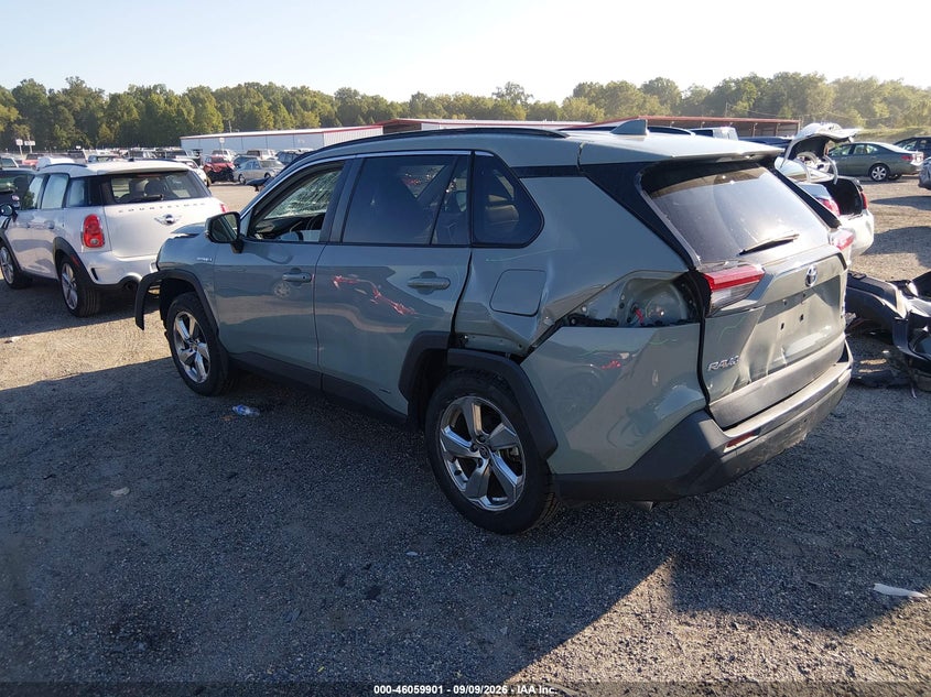 Vin: 4t3b6rfv2mu028429, lot: 46559428, toyota rav4 hybrid xle premium 20213