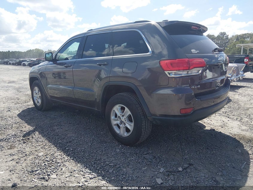 Vin: 1c4rjfag5hc730693, lot: 46559430, jeep grand cherokee laredo 4x4 20173