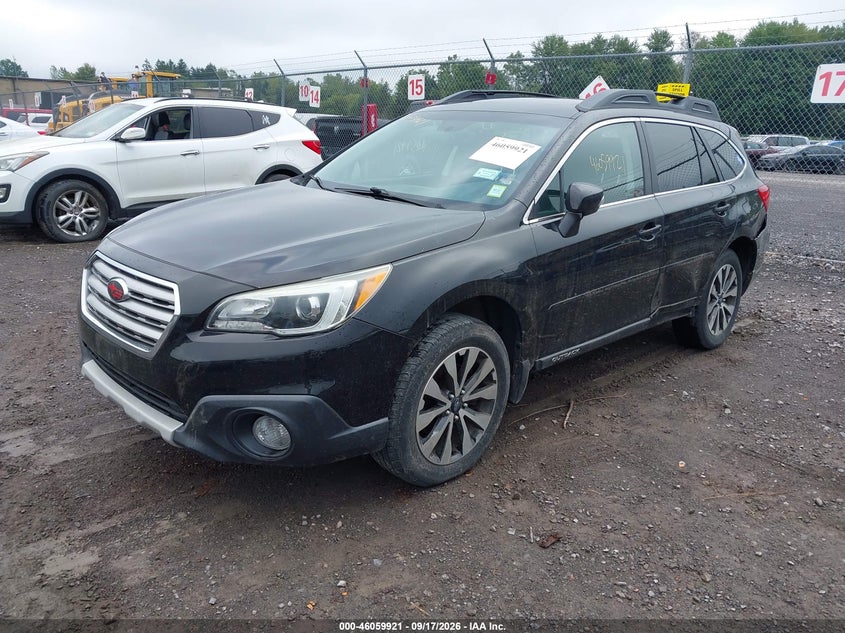 Vin: 4s4bsanc3f3322016, lot: 46559448, subaru outback 2.5i limited 20152