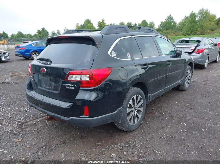 Vin: 4s4bsanc3f3322016, lot: 46559448, subaru outback 2.5i limited 20154