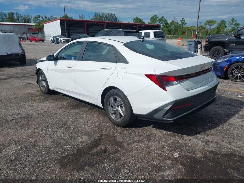 Vin: kmhll4dg4su947066, lot: 46559462, hyundai elantra se 20253