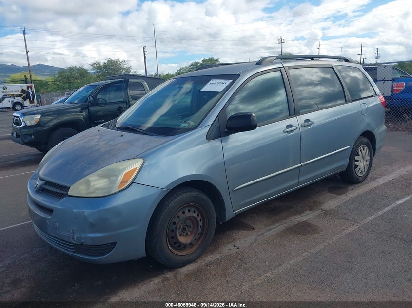 2004 Toyota Sienna, Обычный износ, IAAI, VIN 5TDZA23C44S074904 — фото 2