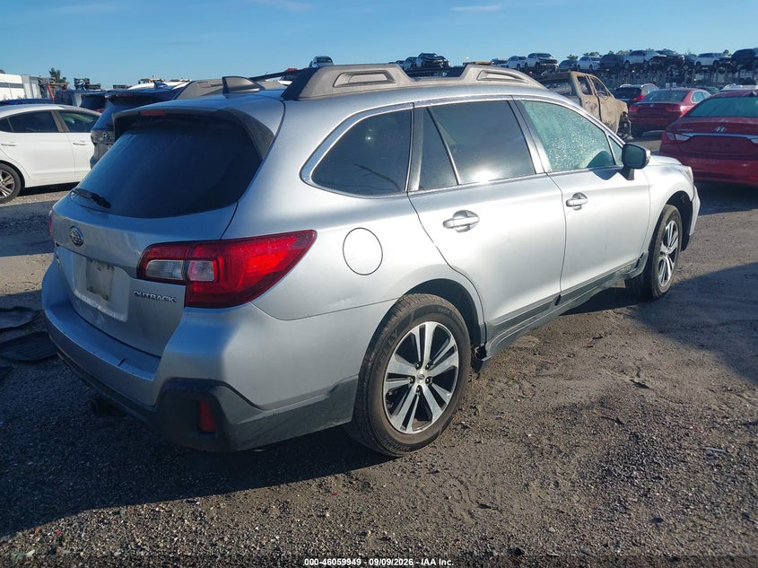 Vin: 4s4bsajc4k3275532, lot: 46559476, subaru outback 2.5i limited 20194
