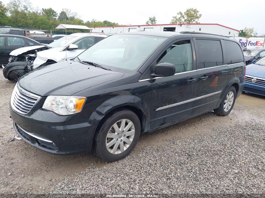 Vin: 2c4rc1bg5fr560609, lot: 46559482, chrysler town & country touring 20152