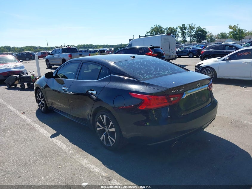 Vin: 1n4aa6ap0hc375144, lot: 46559488, nissan maxima 3.5 platinum/3.5 s/3.5 sl/3.5 sr/3.5 sv 20173