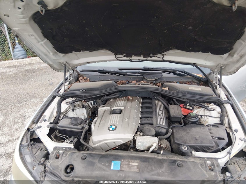 BMW 530XI 2007 VIN WBANF73587CU25010