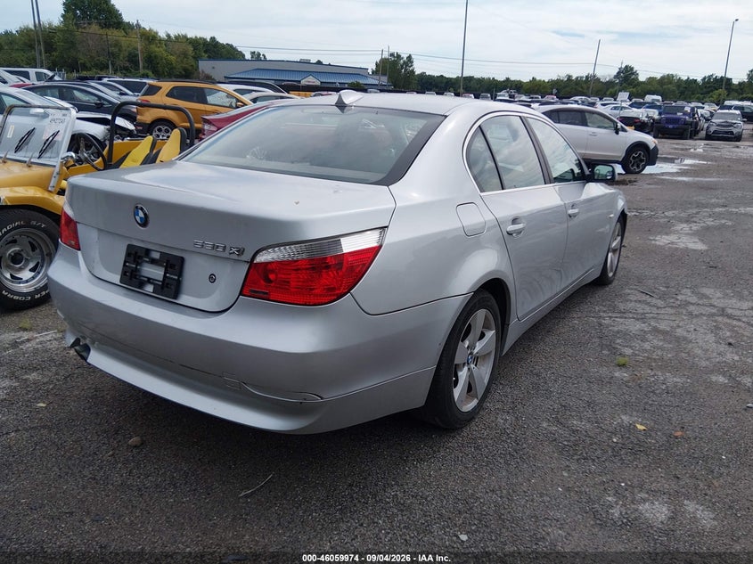 BMW 530XI 2007 VIN WBANF73587CU25010