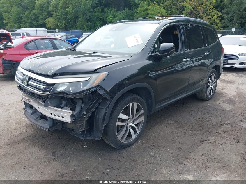 Vin: 5fnyf6h97gb100177, lot: 46559507, honda pilot touring 20162
