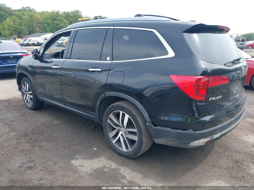 Vin: 5fnyf6h97gb100177, lot: 46559507, honda pilot touring 20163