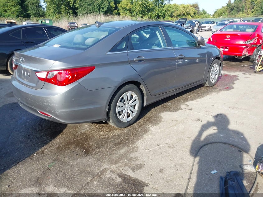 Vin: 5npeb4ac4ch413563, lot: 46559582, hyundai sonata gls 20124