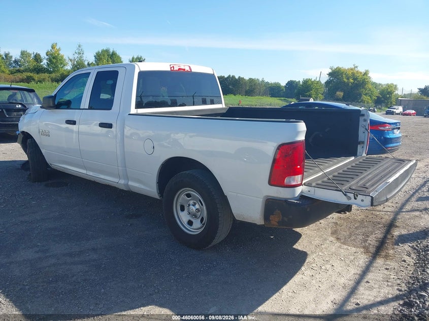 Vin: 1c6rr7fg9hs762485, lot: 46559583, ram 1500 tradesman  4x4 6'4 box 20173