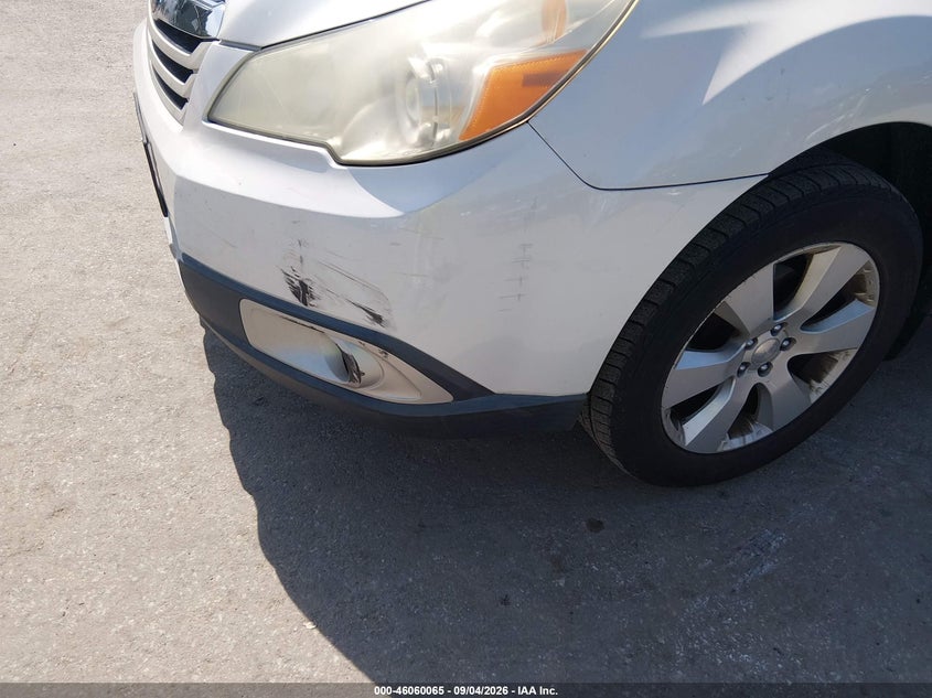 2010 SUBARU OUTBACK SPORT UTILITY VEHICLE 2.5L H-4 VVT, REGULAR , 170HP