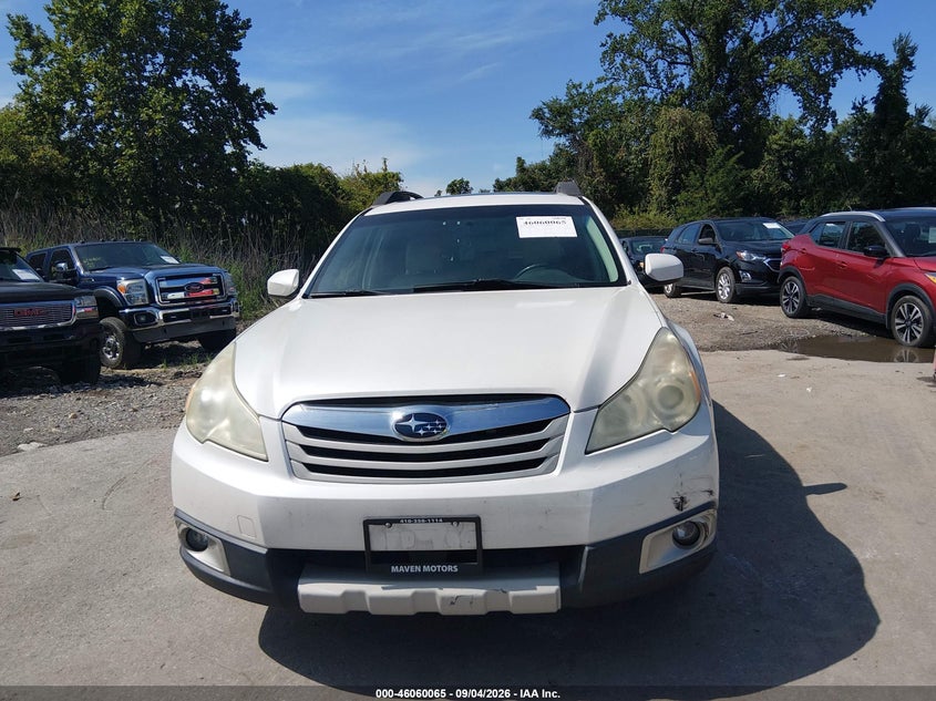 2010 SUBARU OUTBACK auction photo 6