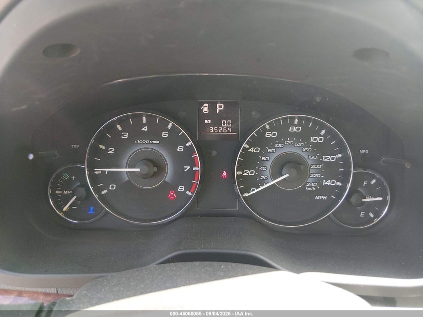 2010 SUBARU OUTBACK auction photo 7