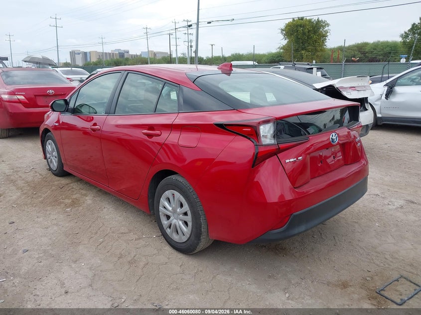 TOYOTA PRIUS 2021 VIN JTDKAMFU9M3138597