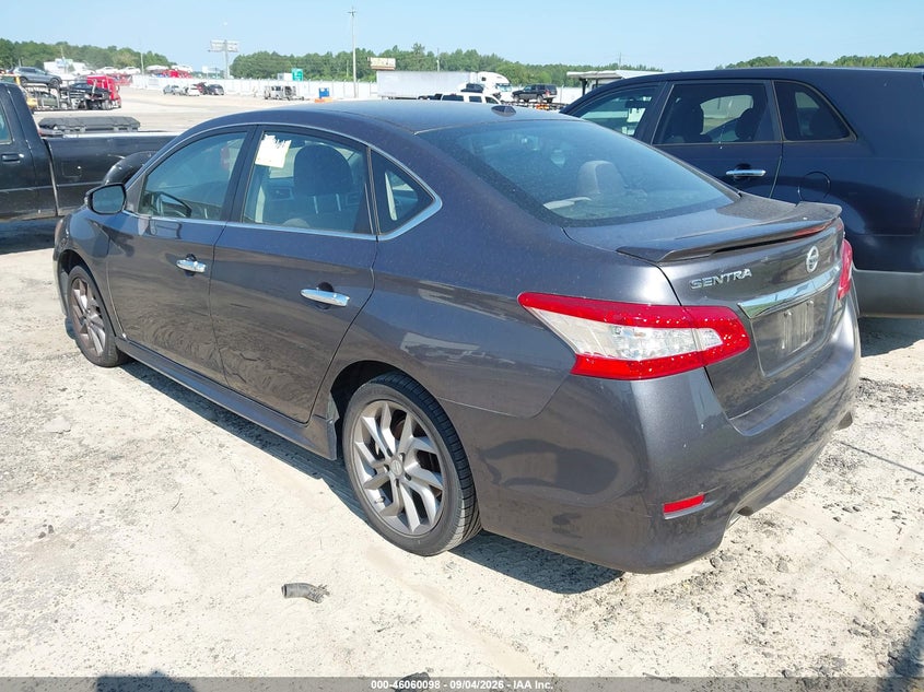 Vin: 3n1ab7ap8fy375719, lot: 46559625, nissan sentra sr 20153